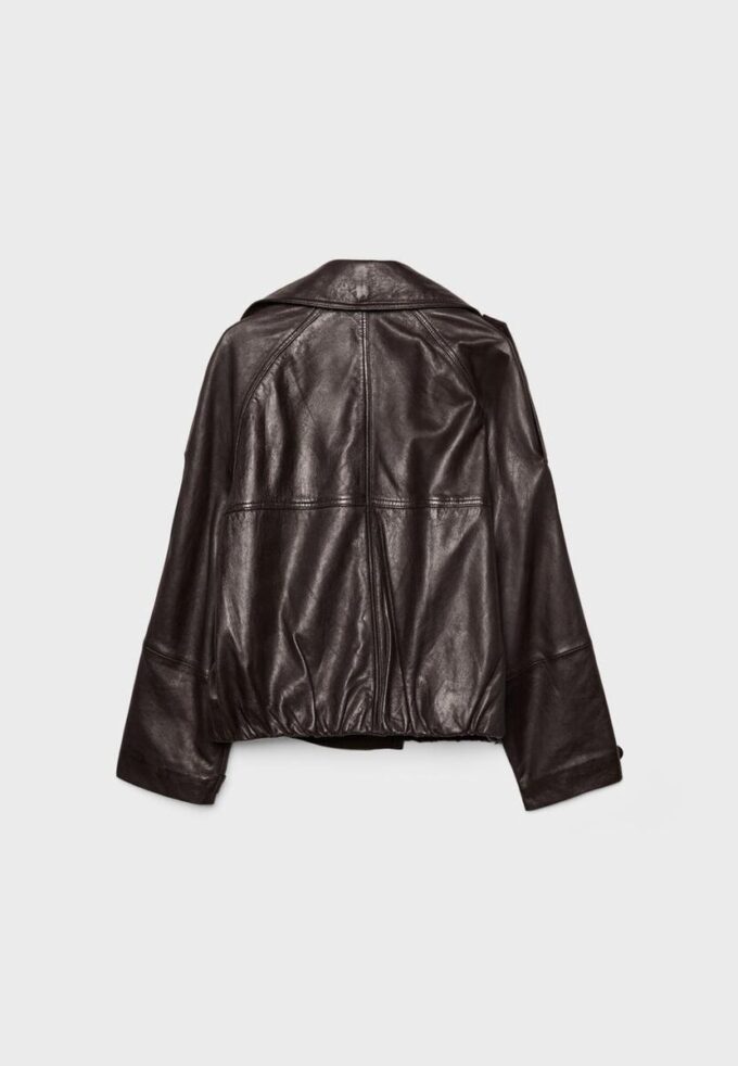 Gabardina Oversize 100 % Piel Gabardina Oversize 100 % Piel
