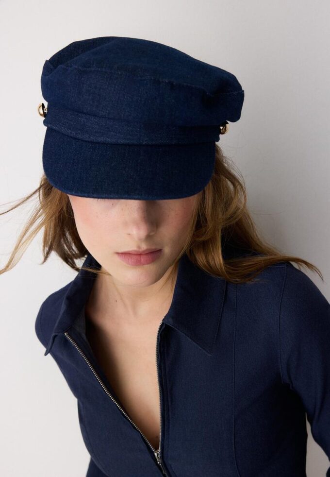 Gorra marinera de mezclilla