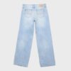 Jeans de cintura baja y pierna recta con presillas Jeans de cintura baja y pierna recta con presillas