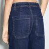 Jeans de pierna recta con bolsillos Jeans de pierna recta con bolsillos