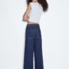 Jeans de pierna recta con bolsillos Jeans de pierna recta con bolsillos