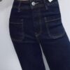 Jeans de pierna recta con bolsillos Jeans de pierna recta con bolsillos