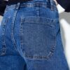 Jeans de pierna recta con bolsillos Jeans de pierna recta con bolsillos