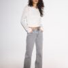 Jeans de talle bajo y corte recto Jeans de talle bajo y corte recto