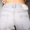 Jeans de talle bajo y corte recto Jeans de talle bajo y corte recto