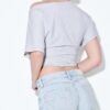 Jeans de talle bajo y pierna Wide Leg con detalle de estrella Jeans de talle bajo y pierna Wide Leg con detalle de estrella