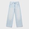 Jeans de talle bajo y pierna Wide Leg con detalle de estrella Jeans de talle bajo y pierna Wide Leg con detalle de estrella