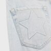 Jeans de talle bajo y pierna Wide Leg con detalle de estrella Jeans de talle bajo y pierna Wide Leg con detalle de estrella