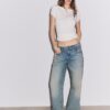 Jeans holgados de talle medio Jeans holgados de talle medio