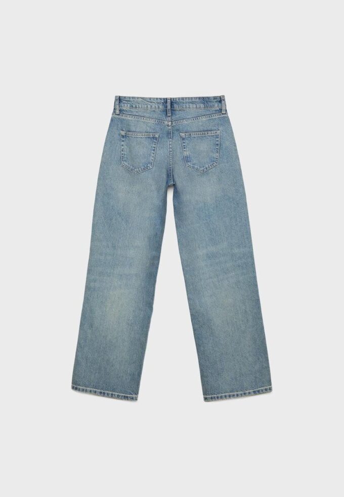 Jeans holgados de talle medio Jeans holgados de talle medio