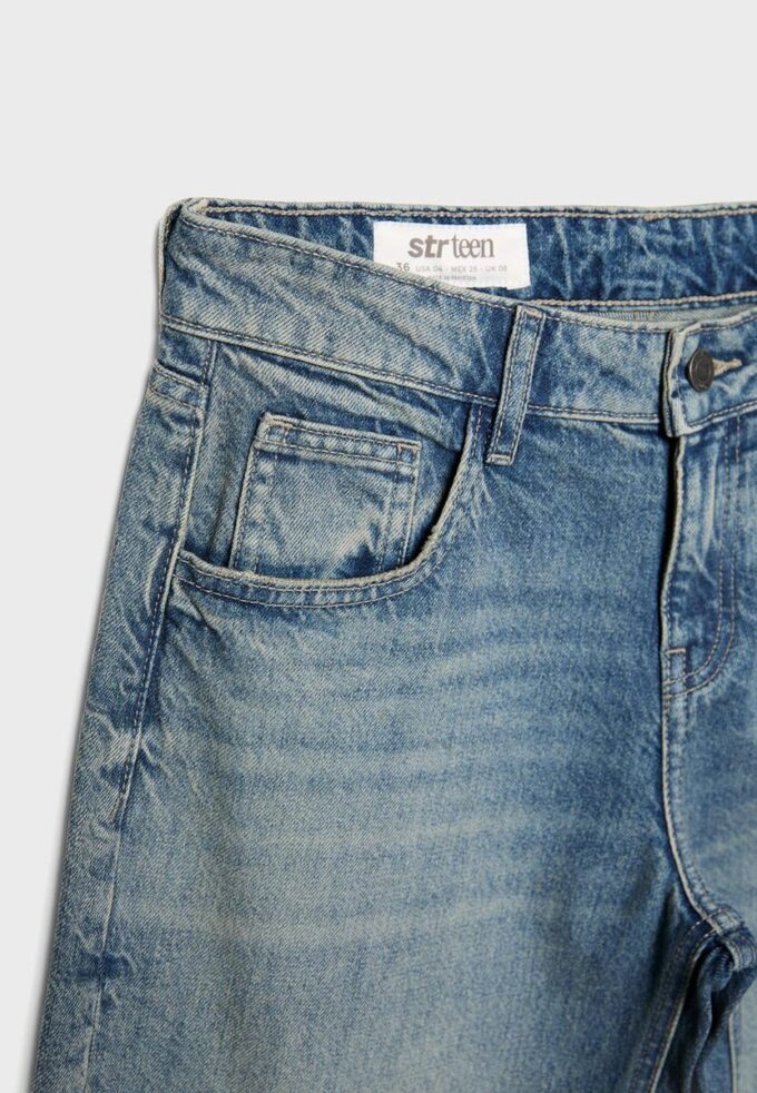 Jeans holgados de talle medio Jeans holgados de talle medio