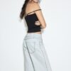 Jeans holgados Wide Leg con tachuelas Jeans holgados Wide Leg con tachuelas
