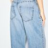 Jeans holgados Wide Leg con tachuelas Jeans holgados Wide Leg con tachuelas