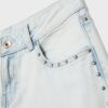 Jeans holgados Wide Leg con tachuelas Jeans holgados Wide Leg con tachuelas