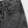 Jeans rectos Wide Leg con estampado de leopardo Jeans rectos Wide Leg con estampado de leopardo