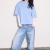 Jeans superholgados con estrellas laterales Jeans superholgados con estrellas laterales