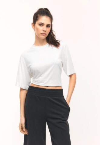 Jersey de cuello alto Oversize de tacto suave