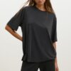 Jersey de cuello alto Oversize de tacto suave Jersey de cuello alto Oversize de tacto suave