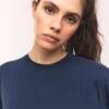 Jersey de cuello alto Oversize de tacto suave Jersey de cuello alto Oversize de tacto suave