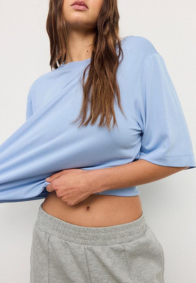 Jersey de cuello alto Oversize de tacto suave Jersey de cuello alto Oversize de tacto suave