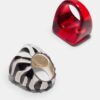 Juego de 2 anillos combinados