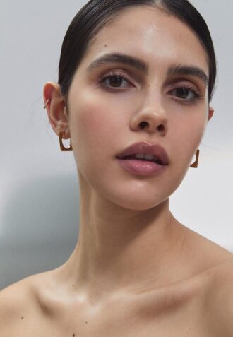 Juego de 2 aretes impermeables