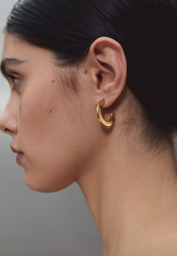 Juego de 2 aretes impermeables