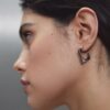 Juego de 2 aretes impermeables