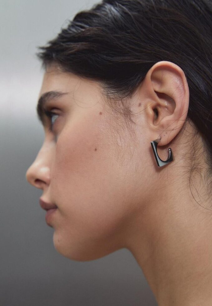 Juego de 2 aretes impermeables