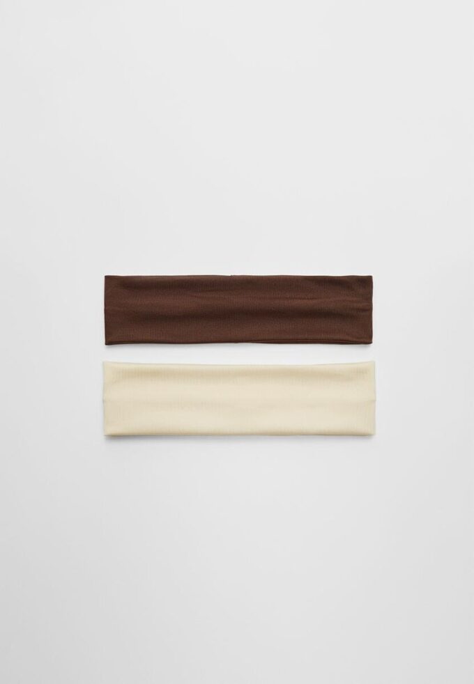 Juego de 2 gomas elásticas para el cabello