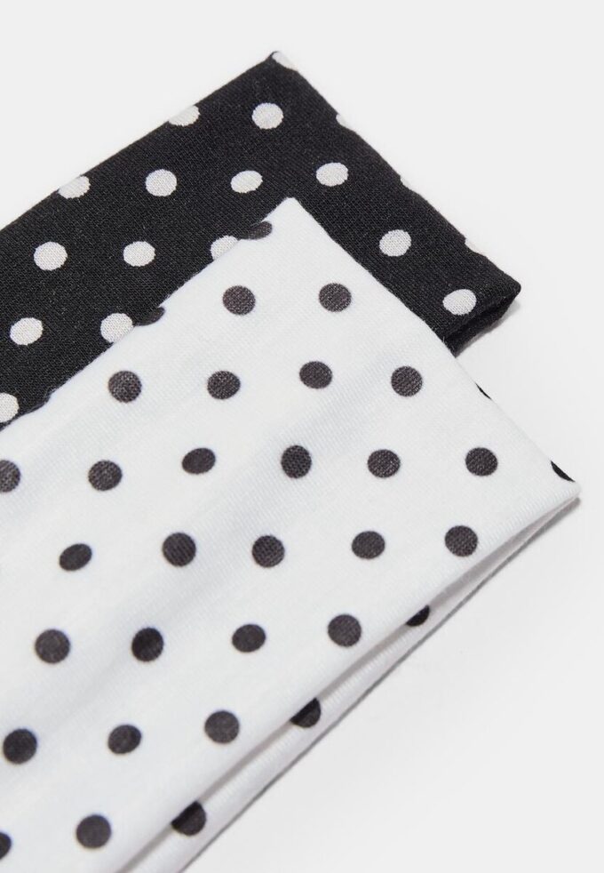 Juego de 2 gomas elásticas para el cabello