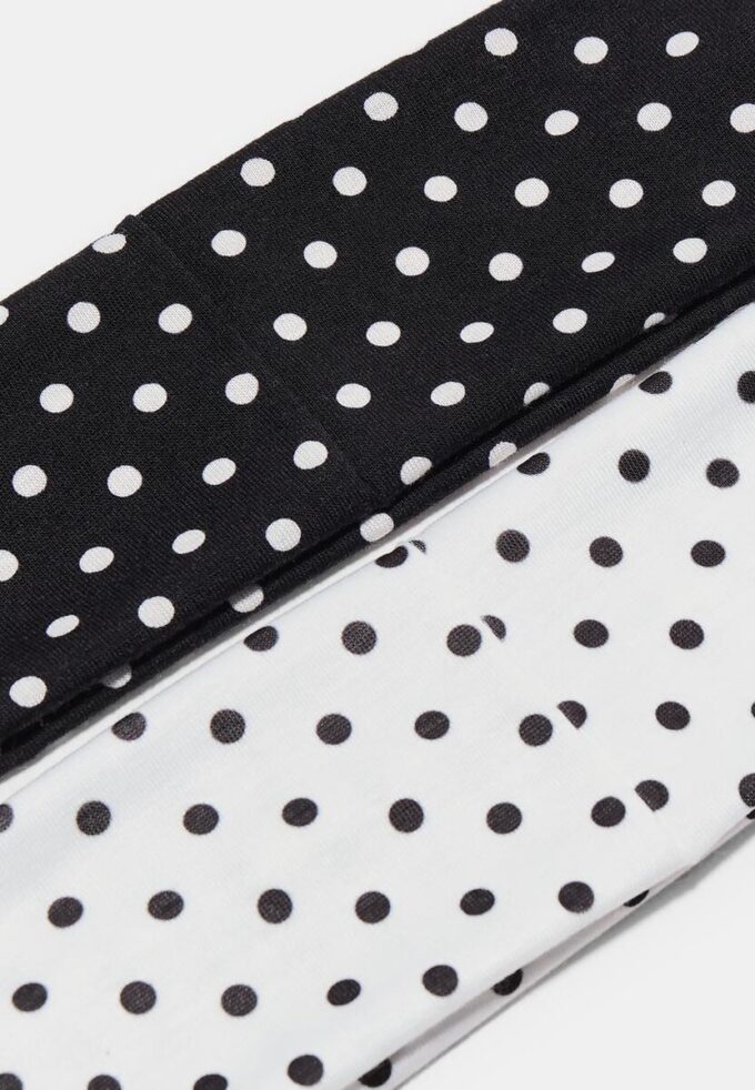 Juego de 2 gomas elásticas para el cabello