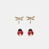 Juego de 2 pares de aretes Garden