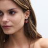 Juego de 2 pares de aretes Garden