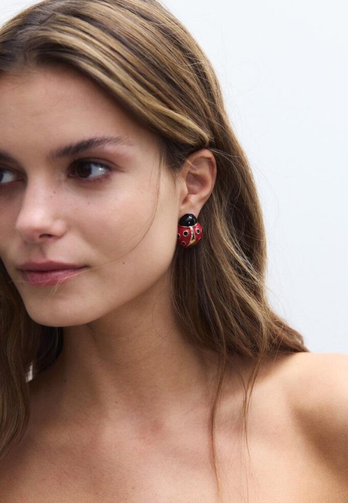 Juego de 2 pares de aretes Garden