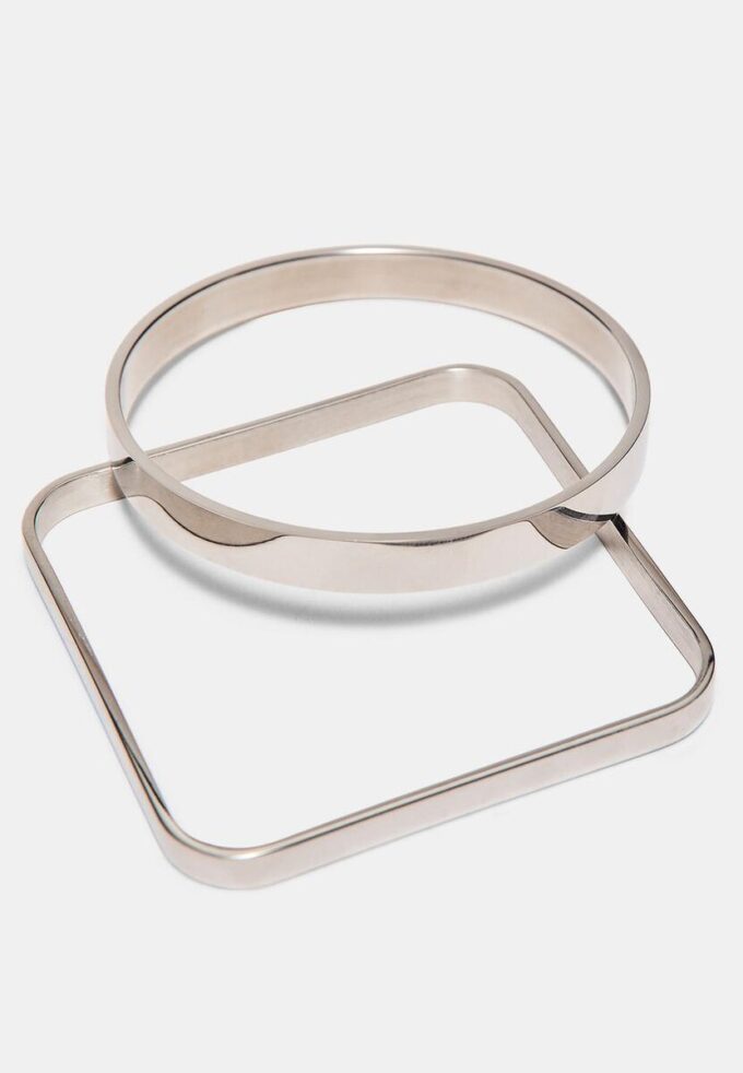 Juego de 2 pulseras combinadas impermeables