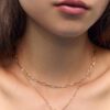 Juego de 3 collares Lariat Heart
