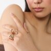 Juego de 4 anillos de estrella