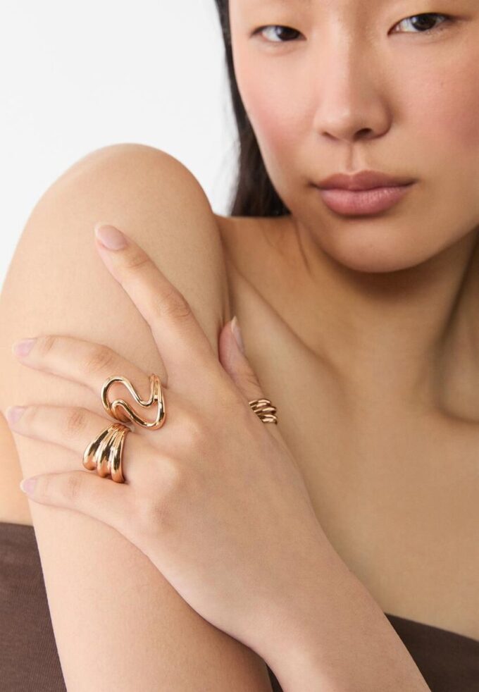 Juego de 4 anillos de estrella