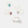 Juego de 5 anillos para los dedos de los pies Juego de 5 anillos para los dedos de los pies