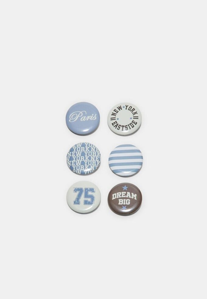 Juego de 6 broches