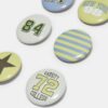 Juego de 6 broches
