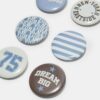 Juego de 6 broches