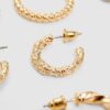 Juego de 6 pares de aretes básicos
