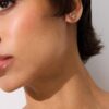Juego de 9 aretes de estrella de mar con diamantes de imitación Juego de 9 aretes de estrella de mar con diamantes de imitación