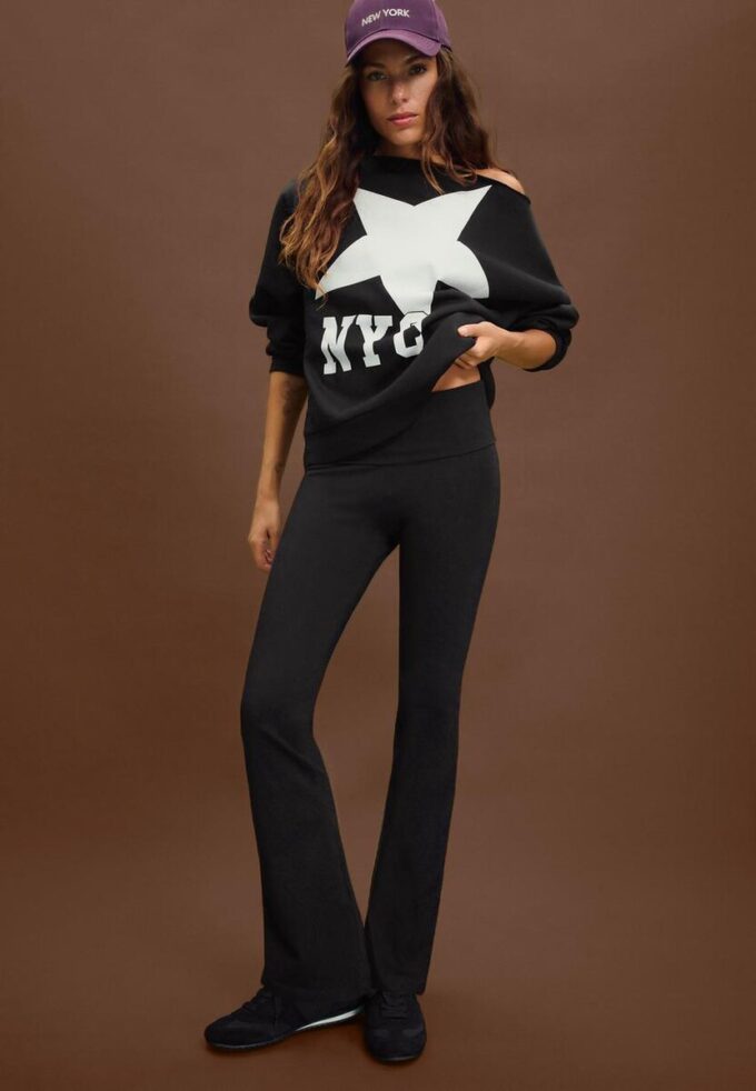 Leggings acampanados Leggings acampanados
