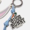 Llavero con charm de Bugs Bunny