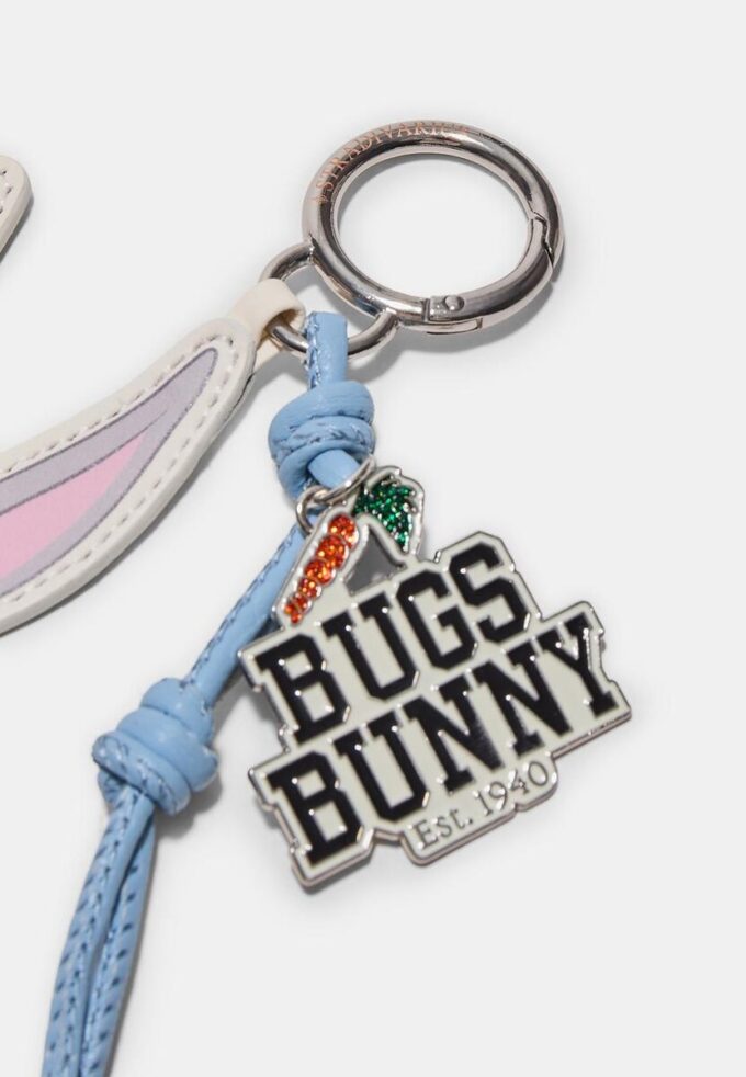 Llavero con charm de Bugs Bunny