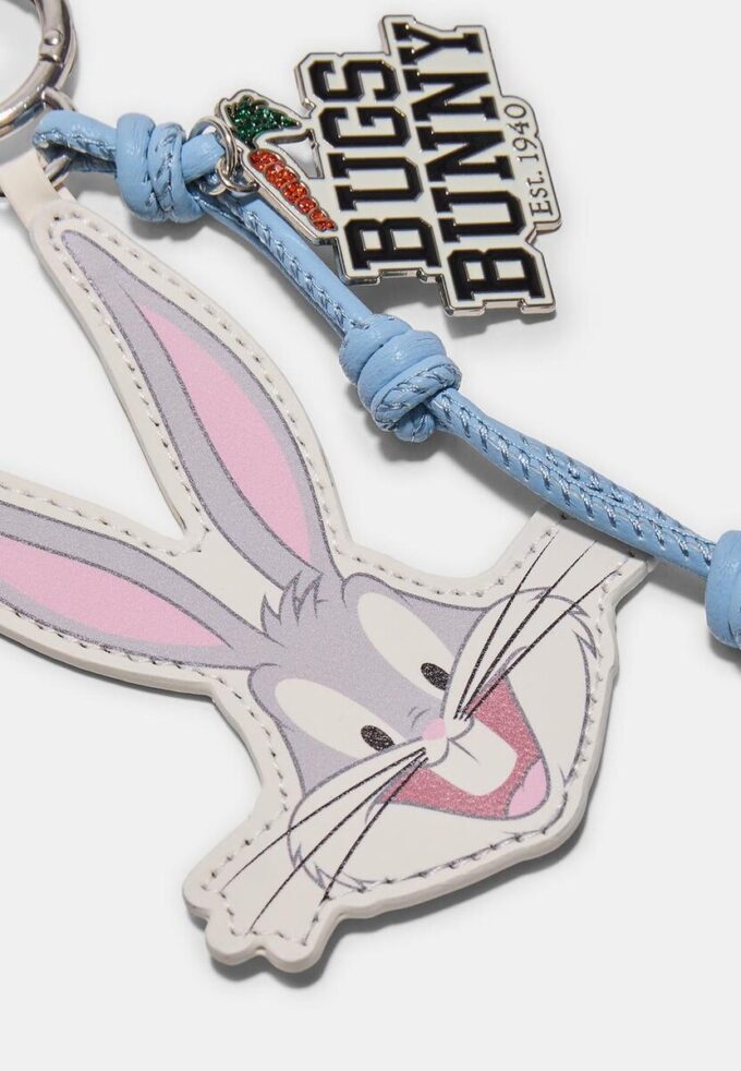 Llavero con charm de Bugs Bunny