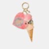 Llavero con charm de helado